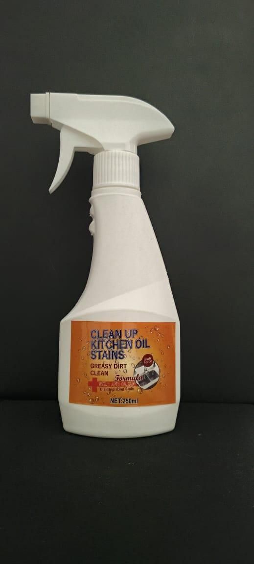 Kitchen Heavy Oil Cleaning Agent Antibacterial Spray Pack Of 2