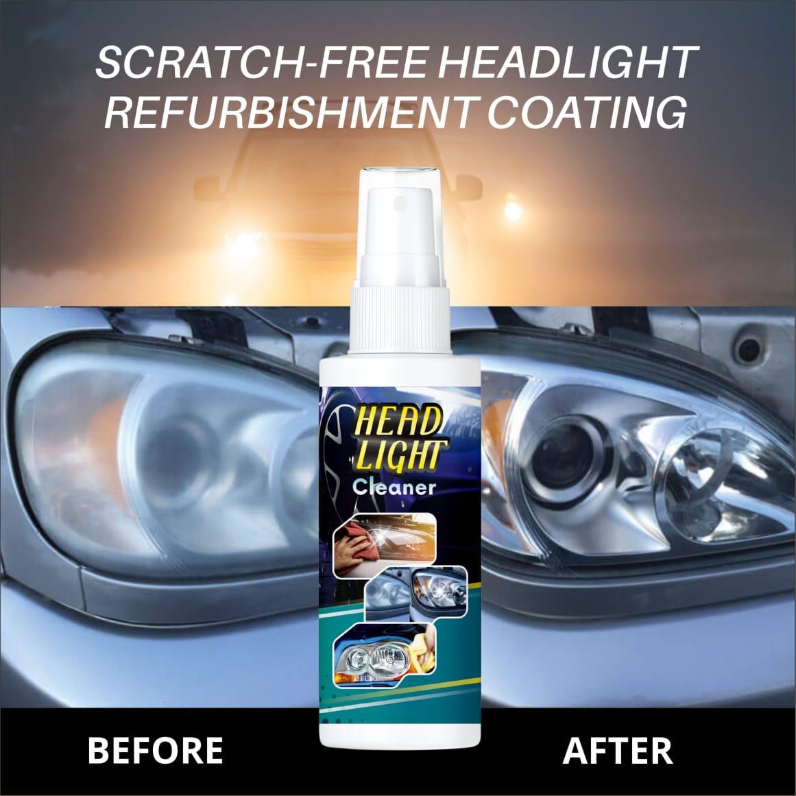 Head Light Cleaner for Crystal Clear Headlights Restore